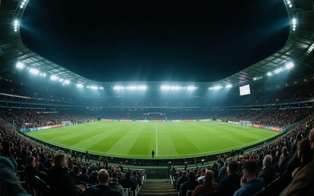 場館內部氣氛示意