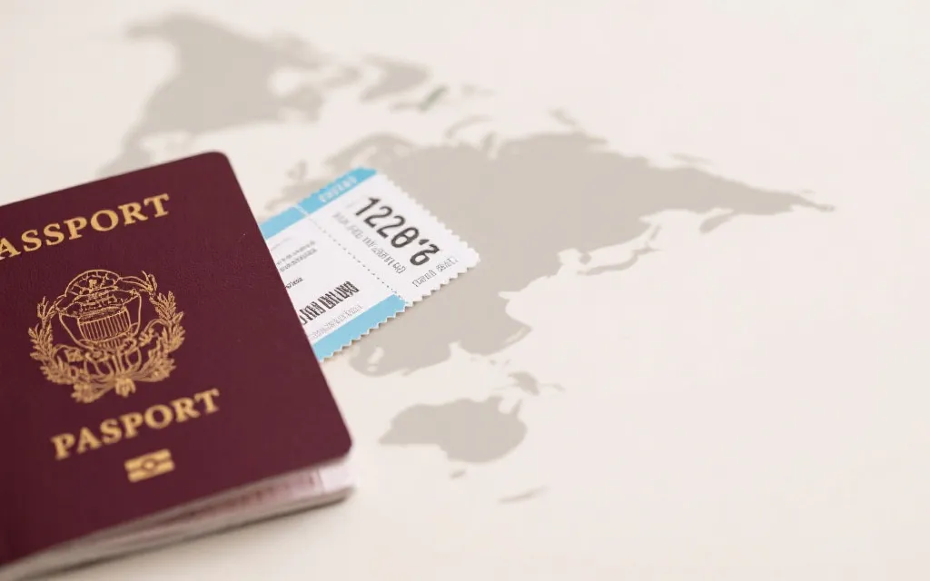 旅行预算表与球票剪影的构图，体现理性规划与热爱并存